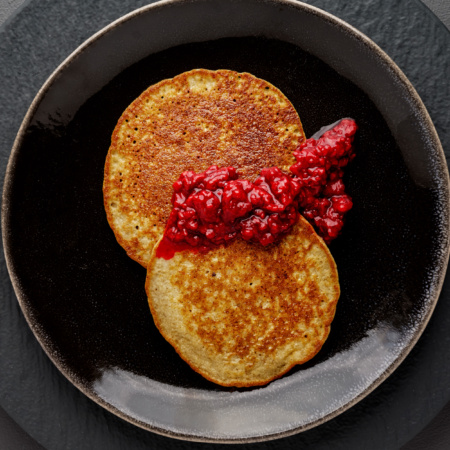 pannkaka hallonkompott FM